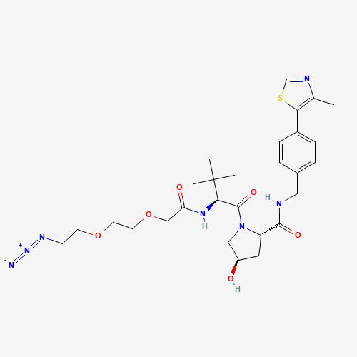 (S,R,S)-AHPC-PEG2-azide molecular structure