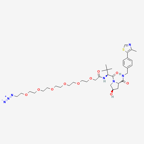 (S,R,S)-AHPC-PEG6-Azide molecular structure