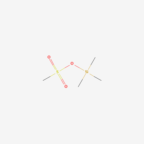 (Trimethylsilyl)methanesulfonate molecular structure
