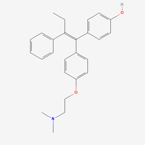 (Z)-4-Hydroxytamoxifen molecular structure