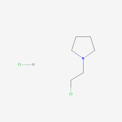 1-(2-Chloroethyl)pyrrolidine hydrochloride molecular structure