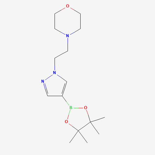 1-(2-Morpholinoethyl)-1H-pyrazole-4-boronic acid pinacol ester molecular structure