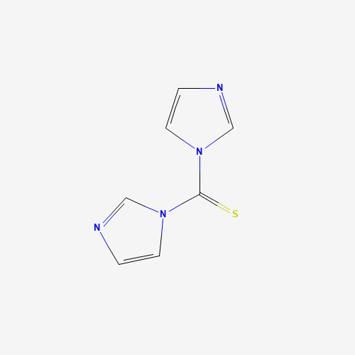 1,1′-Thiocarbonyldiimidazole molecular structure