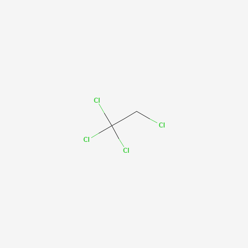 1,1,1,2-Tetrachloroethane molecular structure