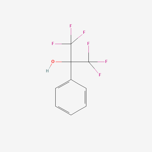 1,1,1,3,3,3-Hexafluoro-2-phenyl-2-propanol molecular structure