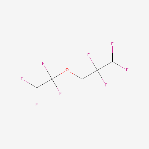 1,1,2,2-Tetrafluoroethyl 2,2,3,3-tetrafluoropropylether molecular structure