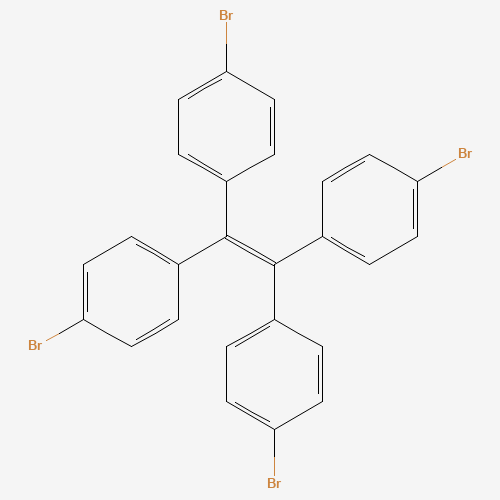 1,1,2,2-Tetrakis(4-bromophenyl)ethylene molecular structure