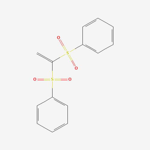 1,1-Bis(phenylsulfonyl)ethylene molecular structure