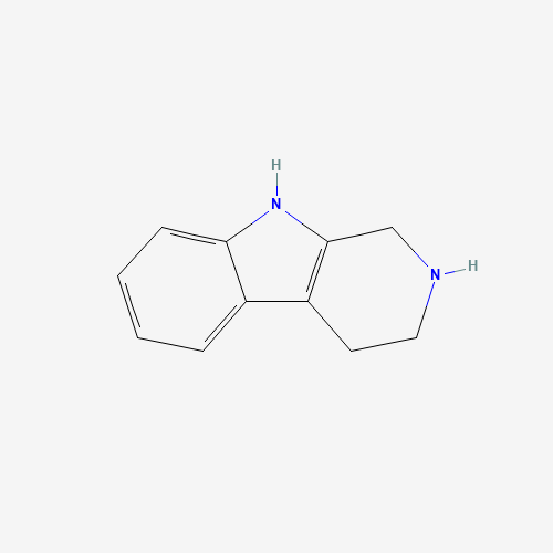1,2,3,4-Tetrahydro-9H-pyrido[3,4-b]indole molecular structure