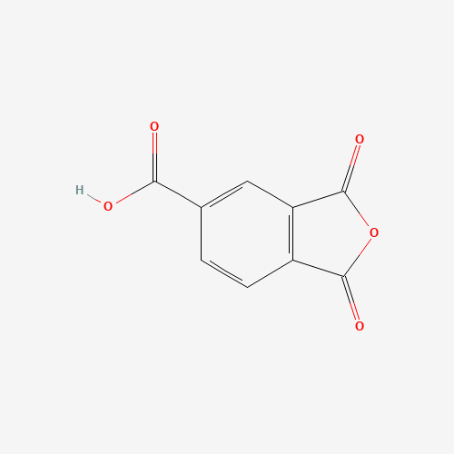 1,2,4-Benzenetricarboxylic anhydride molecular structure