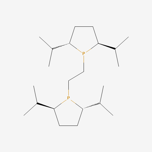 1,2-Bis[(2S,5S)-2,5-diisopropylphospholano]ethane molecular structure