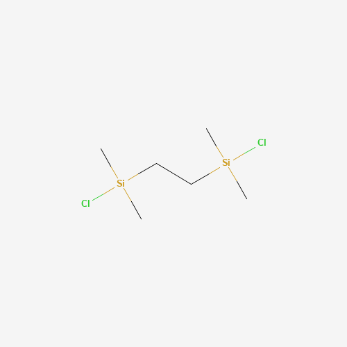 1,2-Bis(chlorodimethylsilyl)ethane molecular structure