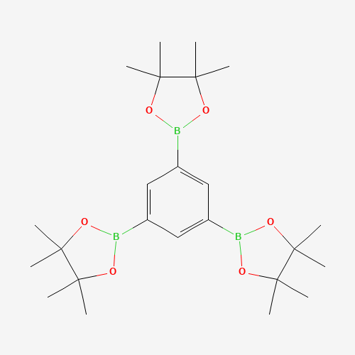 1,3,5-Phenyltriboronic acid, tris(pinacol) ester molecular structure