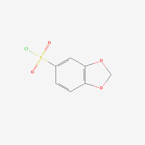1,3-Benzodioxole-5-sulfonyl chloride molecular structure