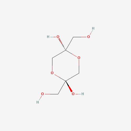 1,3-Dihydroxyacetone dimer molecular structure