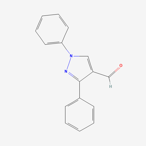 1,3-Diphenyl-1H-pyrazole-4-carboxaldehyde molecular structure