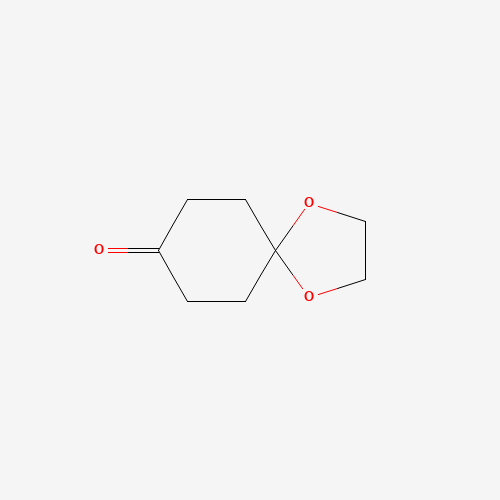 1,4-Cyclohexanedione monoethylene acetal molecular structure
