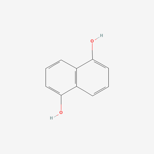1,5-Dihydroxynaphthalene molecular structure