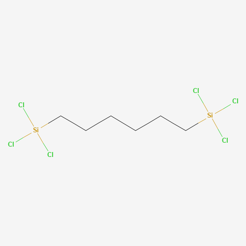 1,6-Bis(trichlorosilyl)hexane molecular structure
