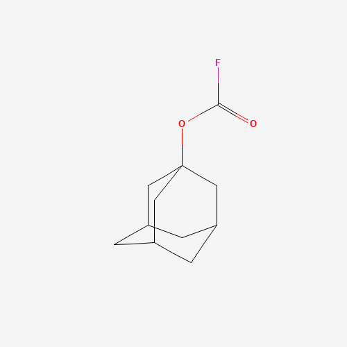 1-Adamantyl fluoroformate molecular structure