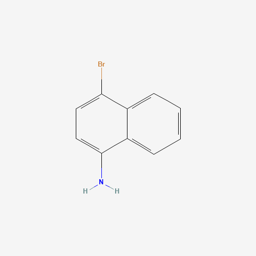 1-Amino-4-bromonaphthalene molecular structure