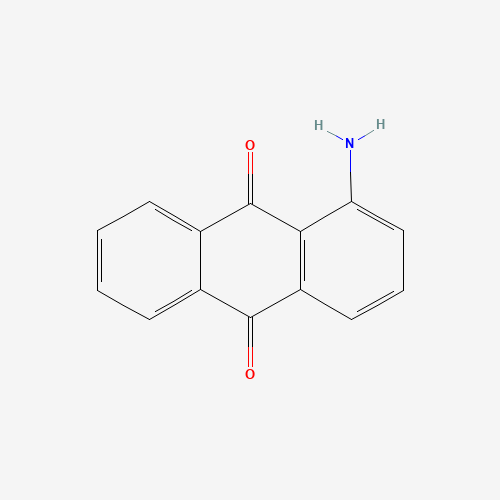 1-Aminoanthraquinone molecular structure