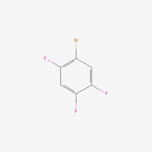 1-Bromo-2,4,5-trifluorobenzene molecular structure