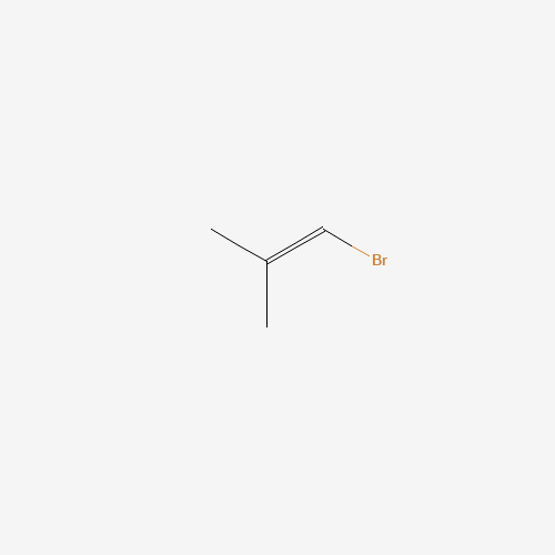 1-Bromo-2-methyl-1-propene molecular structure