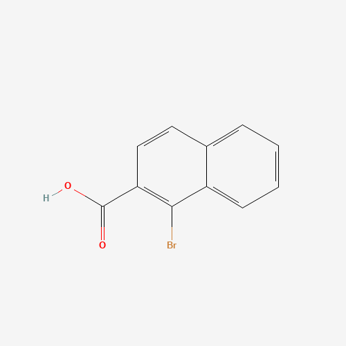1-Bromo-2-naphthoic acid molecular structure