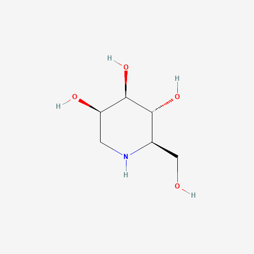 1-Deoxymannojirimycin hydrochloride molecular structure