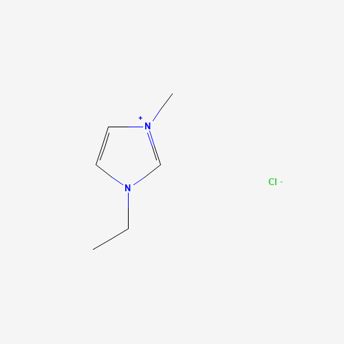 1-Ethyl-3-methylimidazolium chloride molecular structure