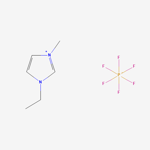 1-Ethyl-3-methylimidazolium hexafluorophosphate molecular structure