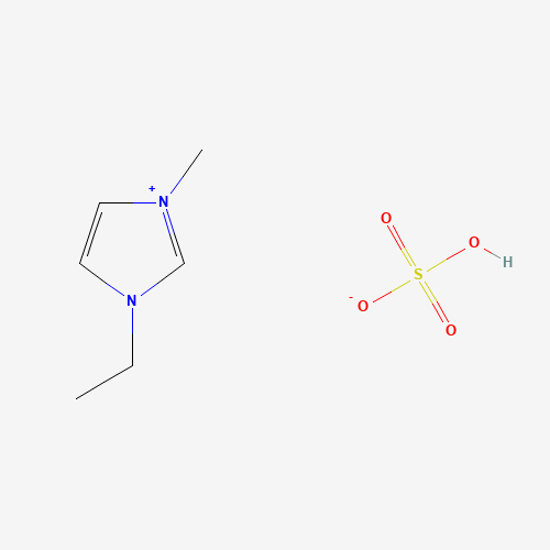 1-Ethyl-3-methylimidazolium hydrogen sulfate molecular structure