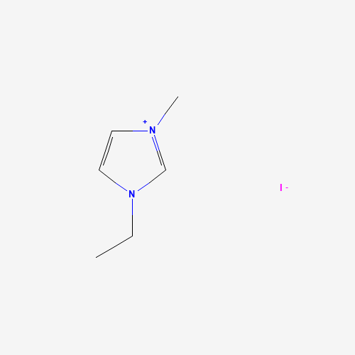 1-Ethyl-3-methylimidazolium iodide molecular structure