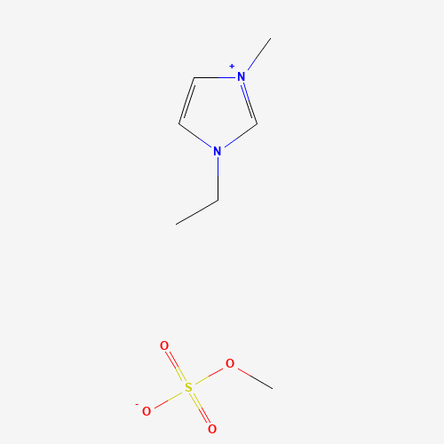 1-Ethyl-3-methylimidazolium methyl sulfate molecular structure
