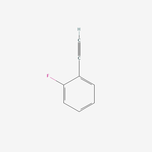 1-Ethynyl-2-fluorobenzene molecular structure