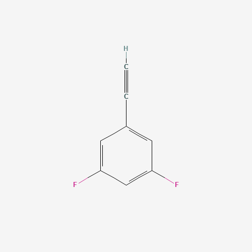 1-Ethynyl-3,5-difluorobenzene molecular structure