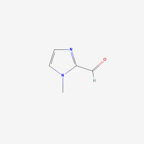 1-Methyl-2-imidazolecarboxaldehyde molecular structure