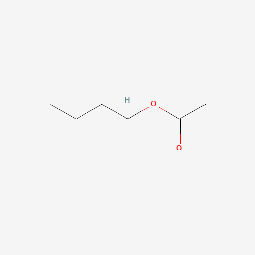 1-Methylbutyl acetate molecular structure