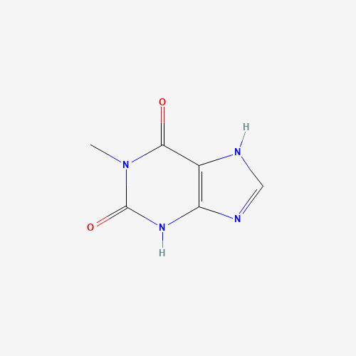 1-Methylxanthine-2,4,5,6-13C4, 1,3,9-15N3 molecular structure