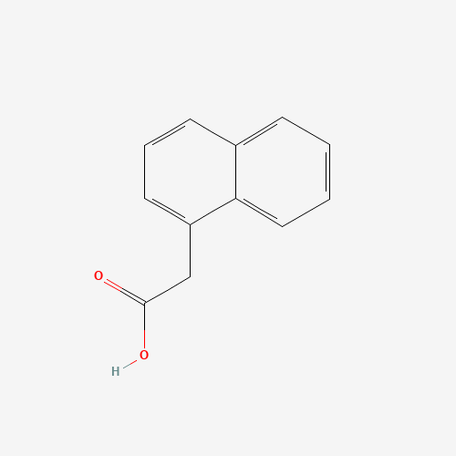 1-Naphthaleneacetic acid molecular structure