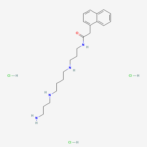 1-Naphthylacetyl spermine trihydrochloride molecular structure