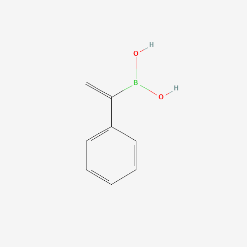 1-Phenylvinylboronic acid molecular structure