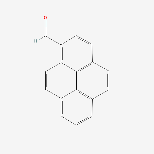 1-Pyrenecarboxaldehyde molecular structure