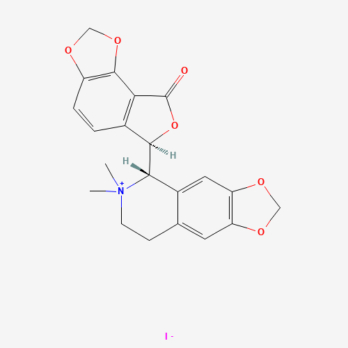 1(S),9(R)-(−)-Bicuculline methiodide molecular structure