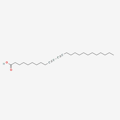 10,12-Pentacosadiynoic acid molecular structure
