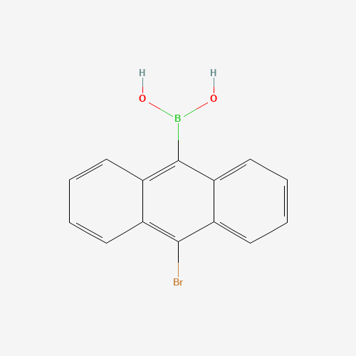 10-Bromoanthracene-9-boronic acid molecular structure