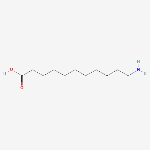11-Aminoundecanoic acid molecular structure