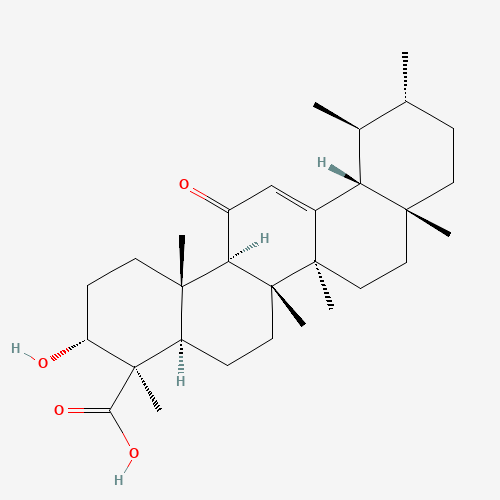 11-Keto-β-boswellic acid molecular structure