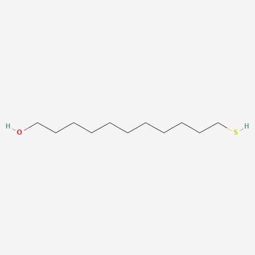11-Mercapto-1-undecanol molecular structure